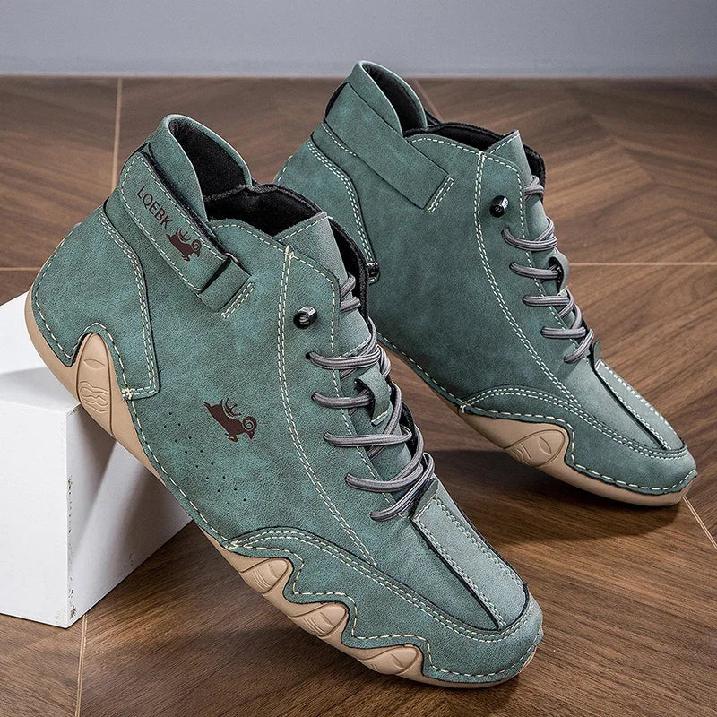 Janey | Elegant Boots Army Green