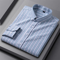 Adrian | Classic Oxford Button-Up Blue/White