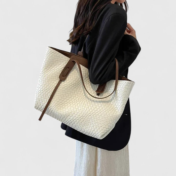 Lucinda – Elegant Woven Tote Bag
