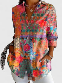 Anica | Sophisticated Blouse Orange