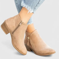 Auryziah | Orthopedic Boots Beige
