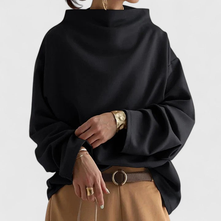 Britney | Elegant Top Black