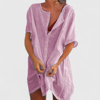 Louisiana | Elegant Tunic Dress Light Purple