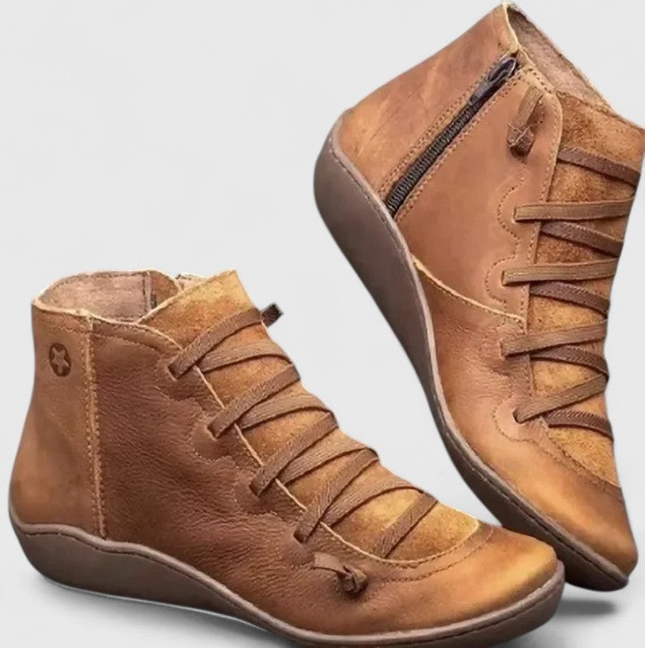 Andra | Orthopedic Boots Brown