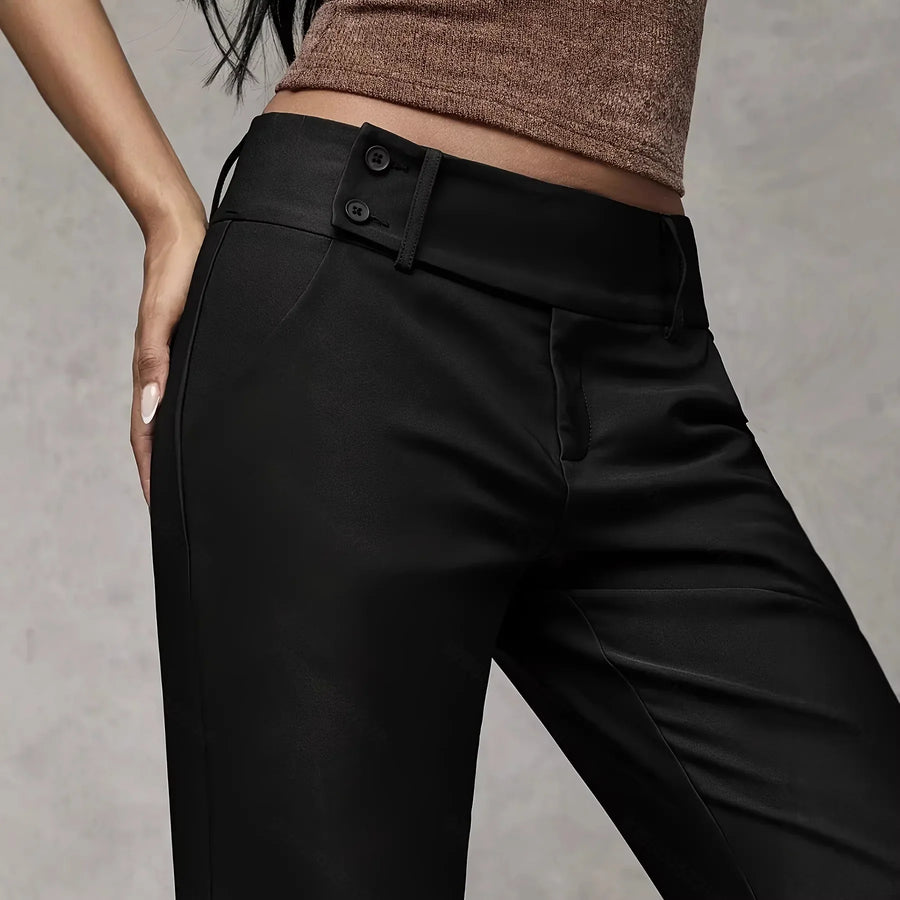 Eira - High-Waist Tailored Trousers
