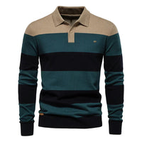 Alaric | Classic Warm Elegance Pullover Khaki