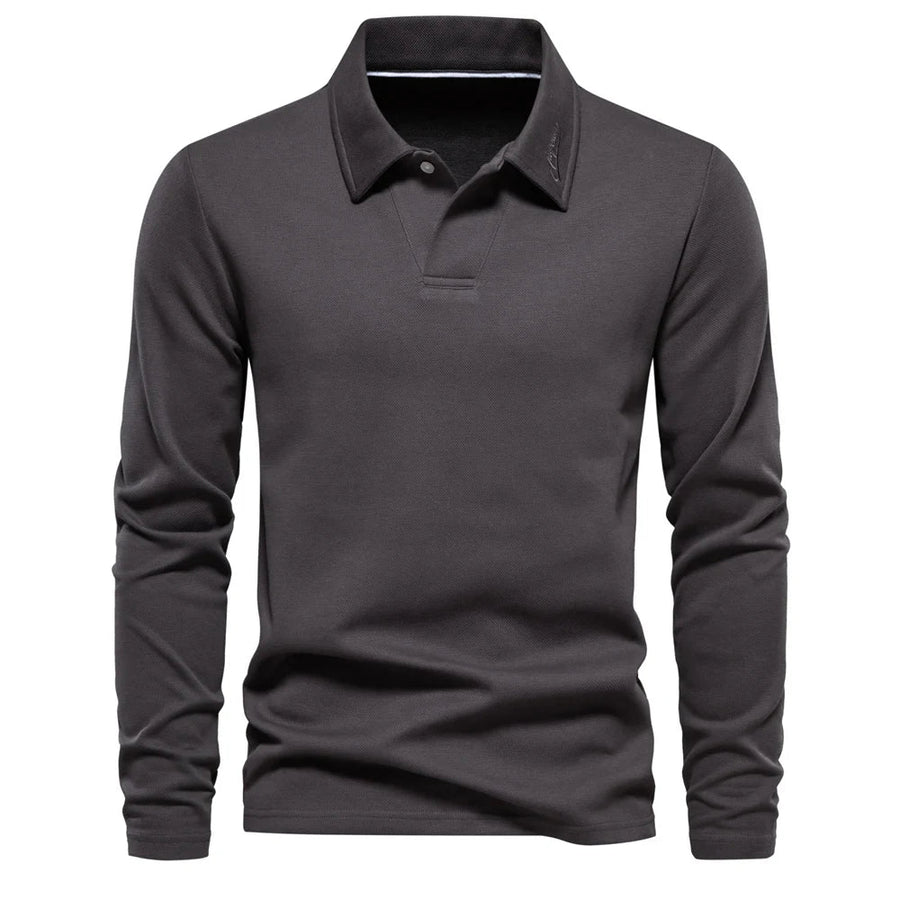 Henrik | Classic Warm Elegance Sweater Gray