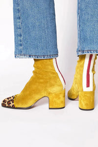 Daener | Elegant Boots Yellow