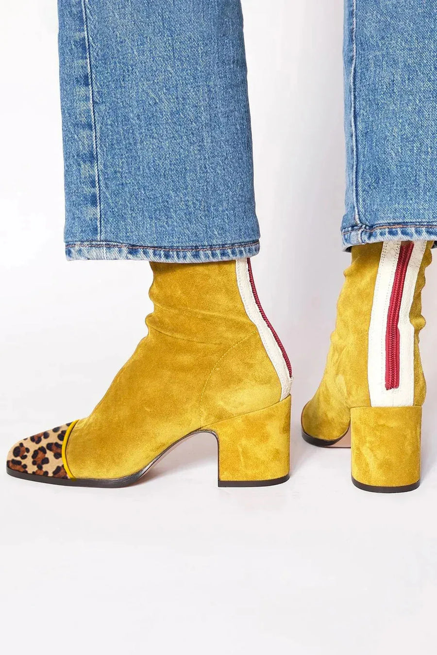 Daener | Elegant Boots Yellow