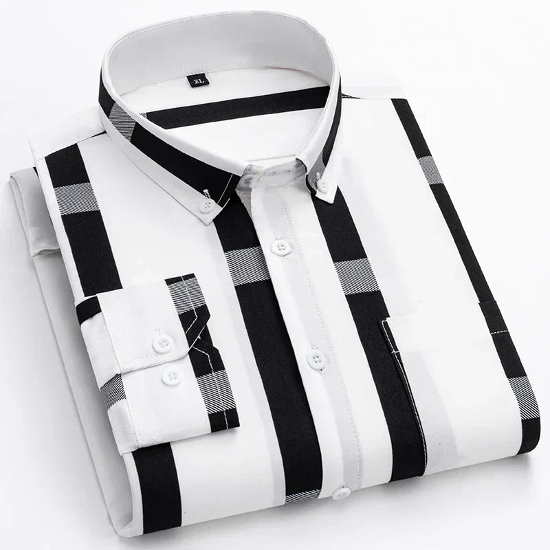 Simon | Stylish Cotton Shirt White