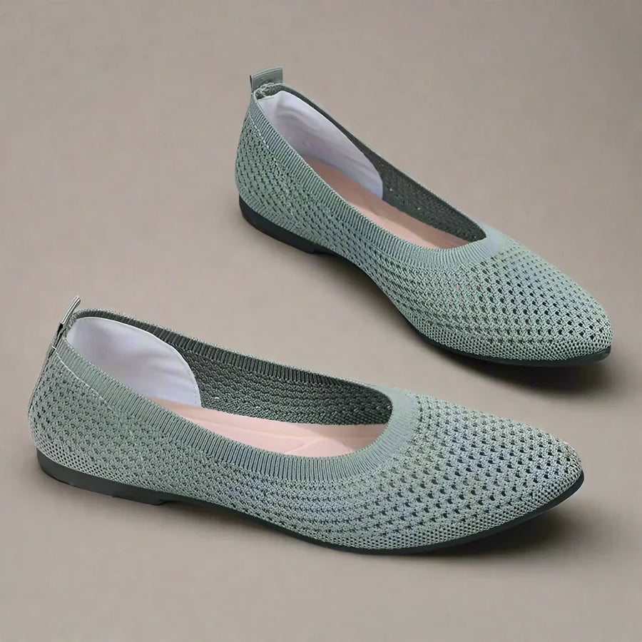 Melanie Knit Flats