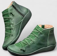 Andra | Orthopedic Boots Green