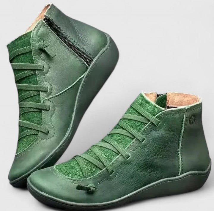 Andra | Orthopedic Boots Green