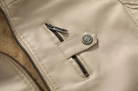 Toby – Hooded Leather Jacket