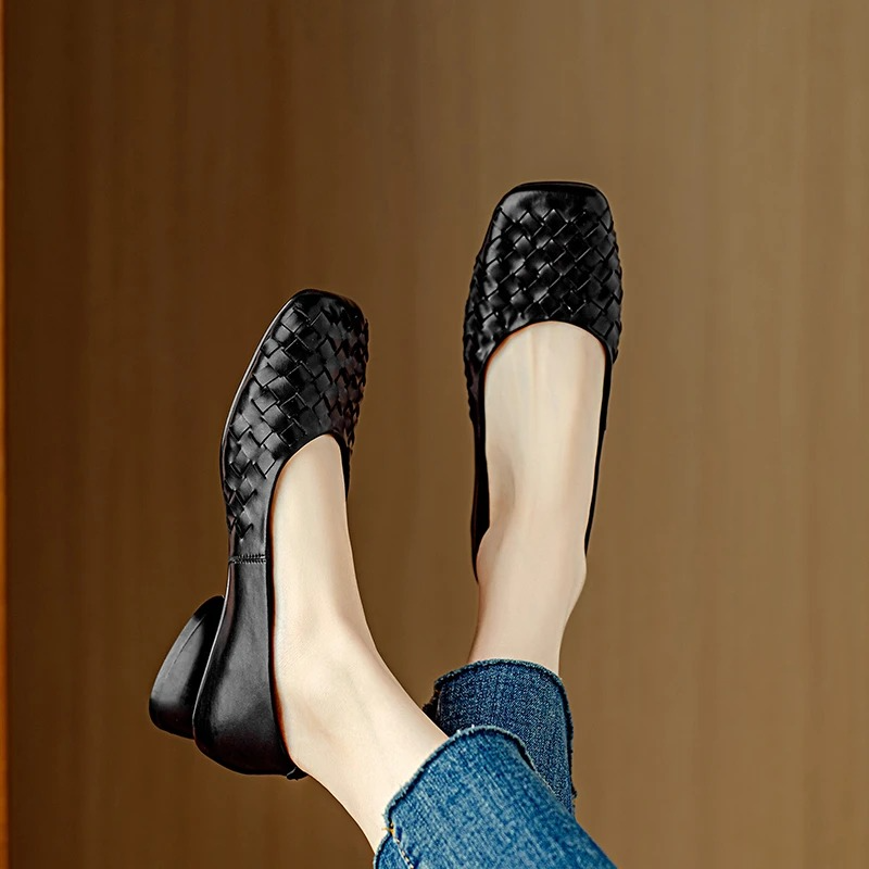 Marcelle - Elegant Leather Flats