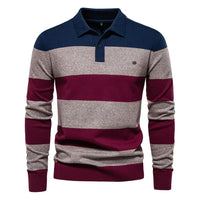 Alaric | Classic Warm Elegance Pullover Blue