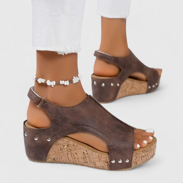 Jolyna | Orthopedic Sandals Brown