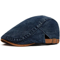 Rupert – Premium Denim Flat Cap