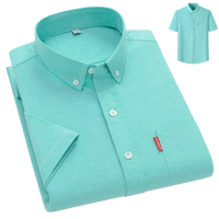 Kade | Lightweight Cotton Summer Shirt Green