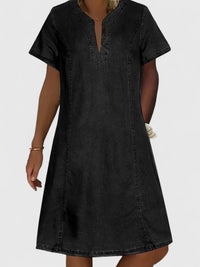 Sylvie | Elegant Summer Dress Black