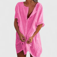 Louisiana | Elegant Tunic Dress Pink