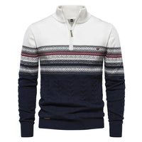 Alistair | Classic Warm Elegance Pullover White