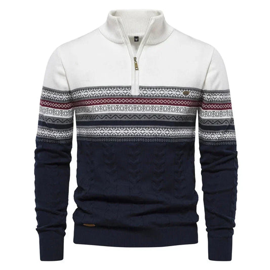 Alistair | Classic Warm Elegance Pullover White