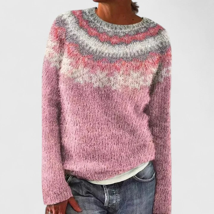 Elyvianne | Sophisticated Sweater Pink 2