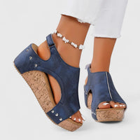 Jolyna | Orthopedic Sandals Blue