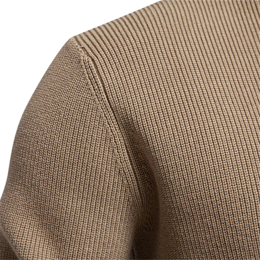 James - Men's Button-Down Sweater