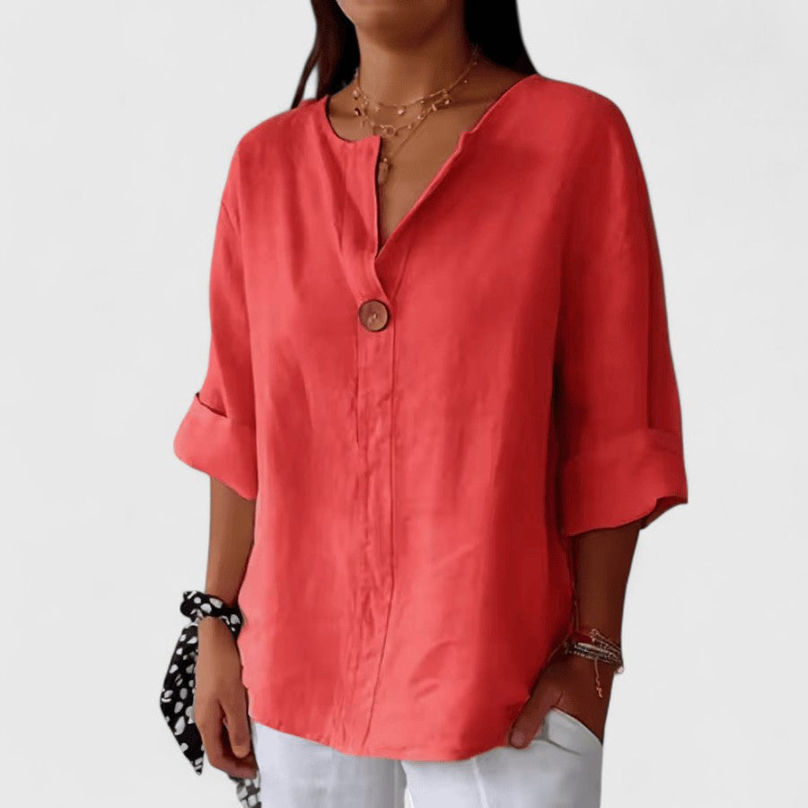 Kianna | Elegant Blouse Red