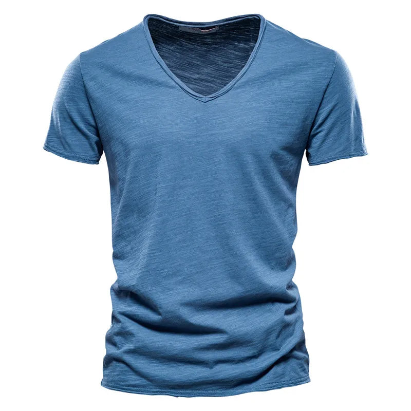 Curtis - Lightweight Cotton Summer T-Shirt (Buy 1, Get 1 Free)