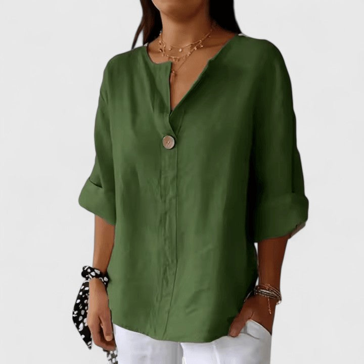 Kianna | Elegant Blouse Green
