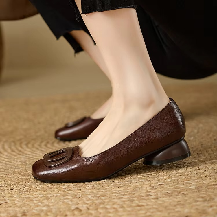 Annabelle - Elegant Leather Flats