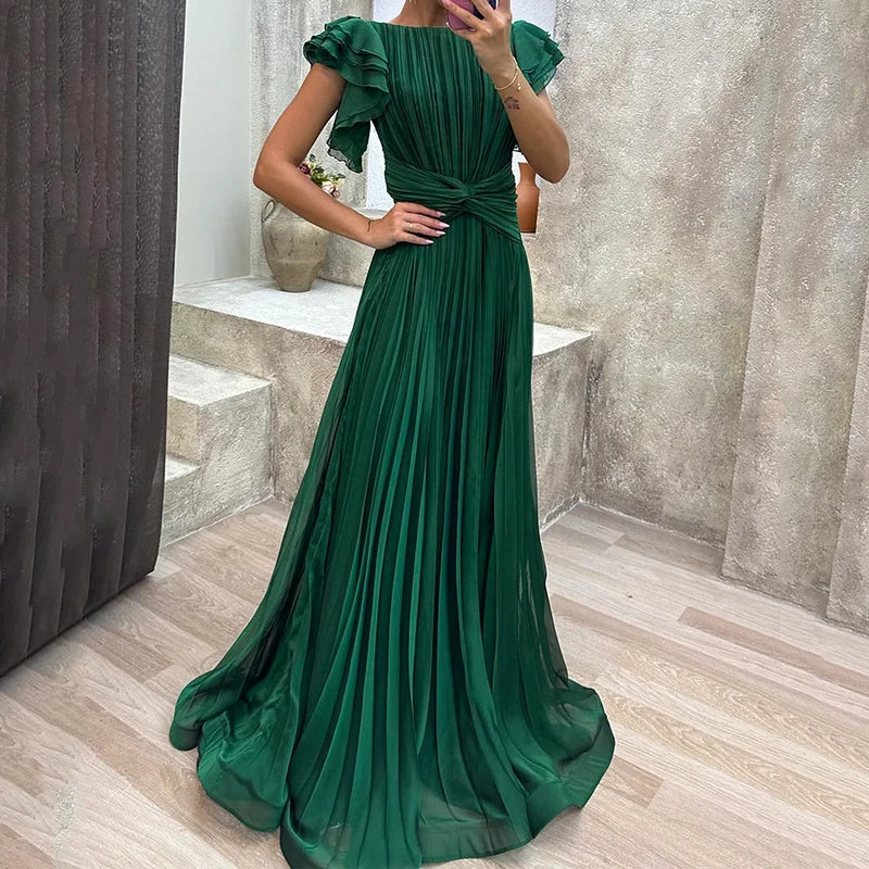 Quinn - Dress Pleated Evening