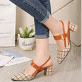Regina Mid-Heel Slingback