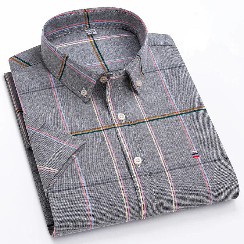 Slade | Stylish Cotton Shirt Dark gray