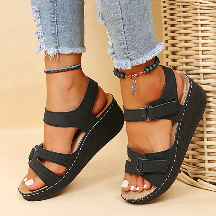Antonia – Comfortable Orthopaedic Wedge Sandals
