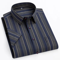 Zack | Short-Sleeve Cotton Shirt Black