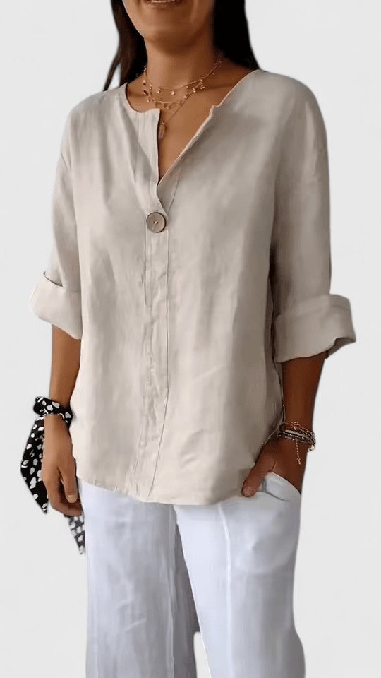 Kianna | Elegant Blouse Beige