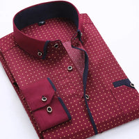 Jayson | Modern Long-Sleeve Shirt Red