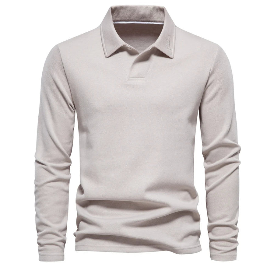 Henrik | Classic Warm Elegance Sweater Beige