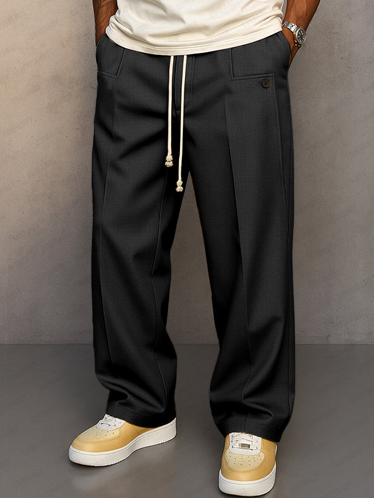 Nate – Drawstring Trousers