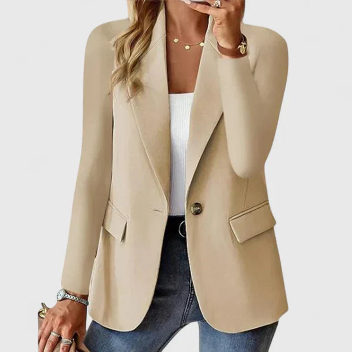 Katerynnae | Elegant Blazer Beige