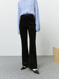 Ailbhe Straight-Leg Corduroy Pants