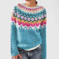 Elyvianne | Sophisticated Sweater Ocean Blue