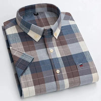 Slade | Stylish Cotton Shirt Brown