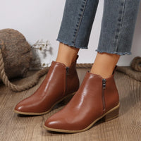 Mey | Orthopedic Comfort Ankle Boots Brown