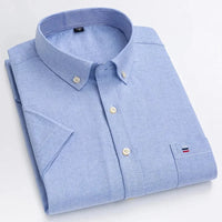 Slade | Stylish Cotton Shirt Light Blue