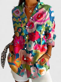 Anica | Sophisticated Blouse Multi-colored 1